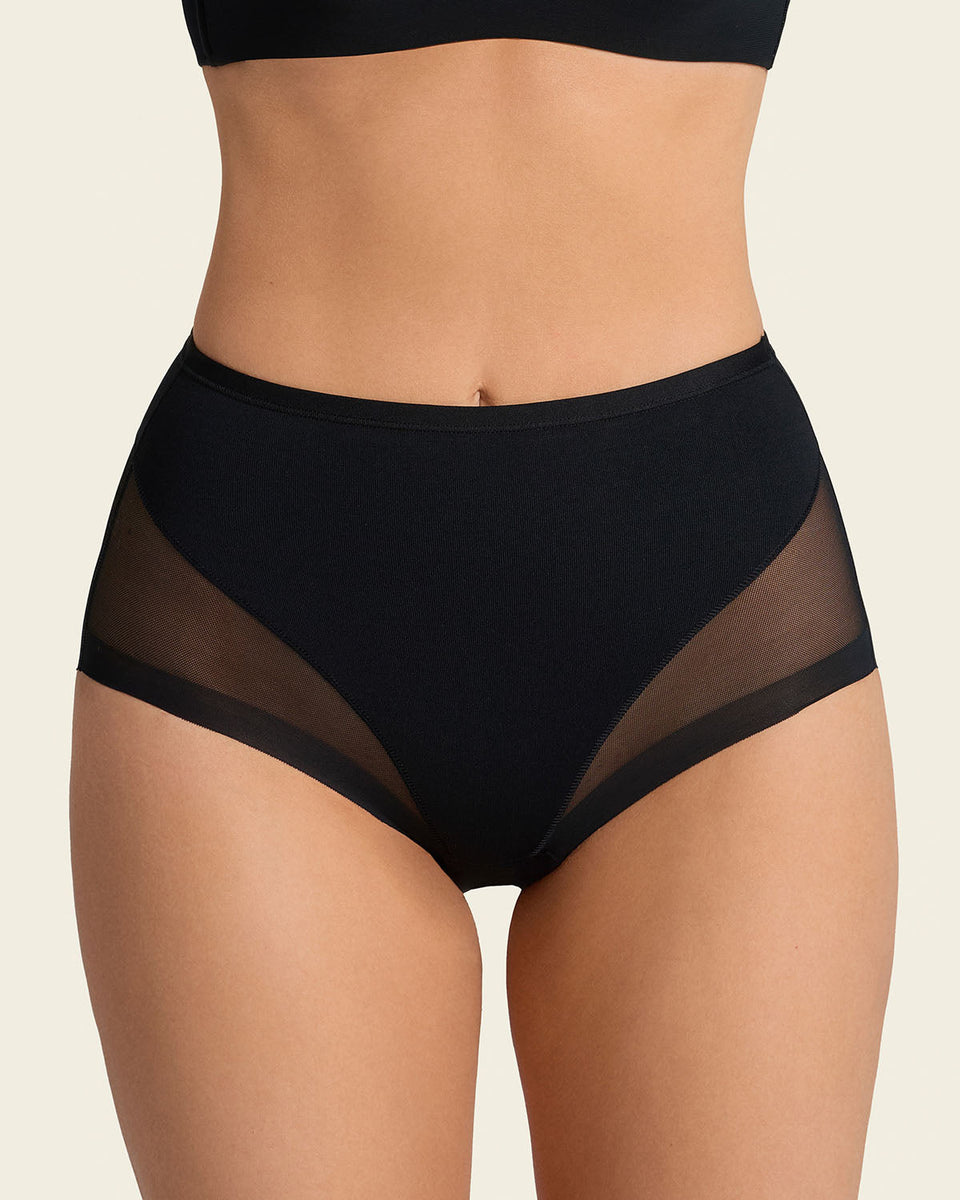 Panty clásico invisible con tul