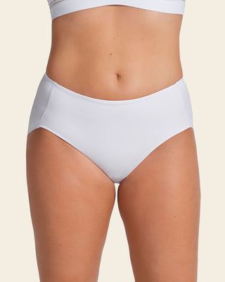 Panty de compresión fuerte con termofusionado#color_000-blanco