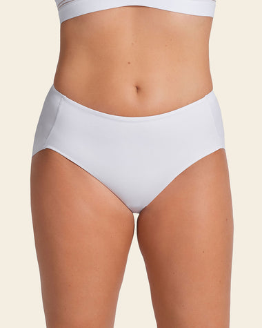 Panty de compresión fuerte con termofusionado#color_000-blanco