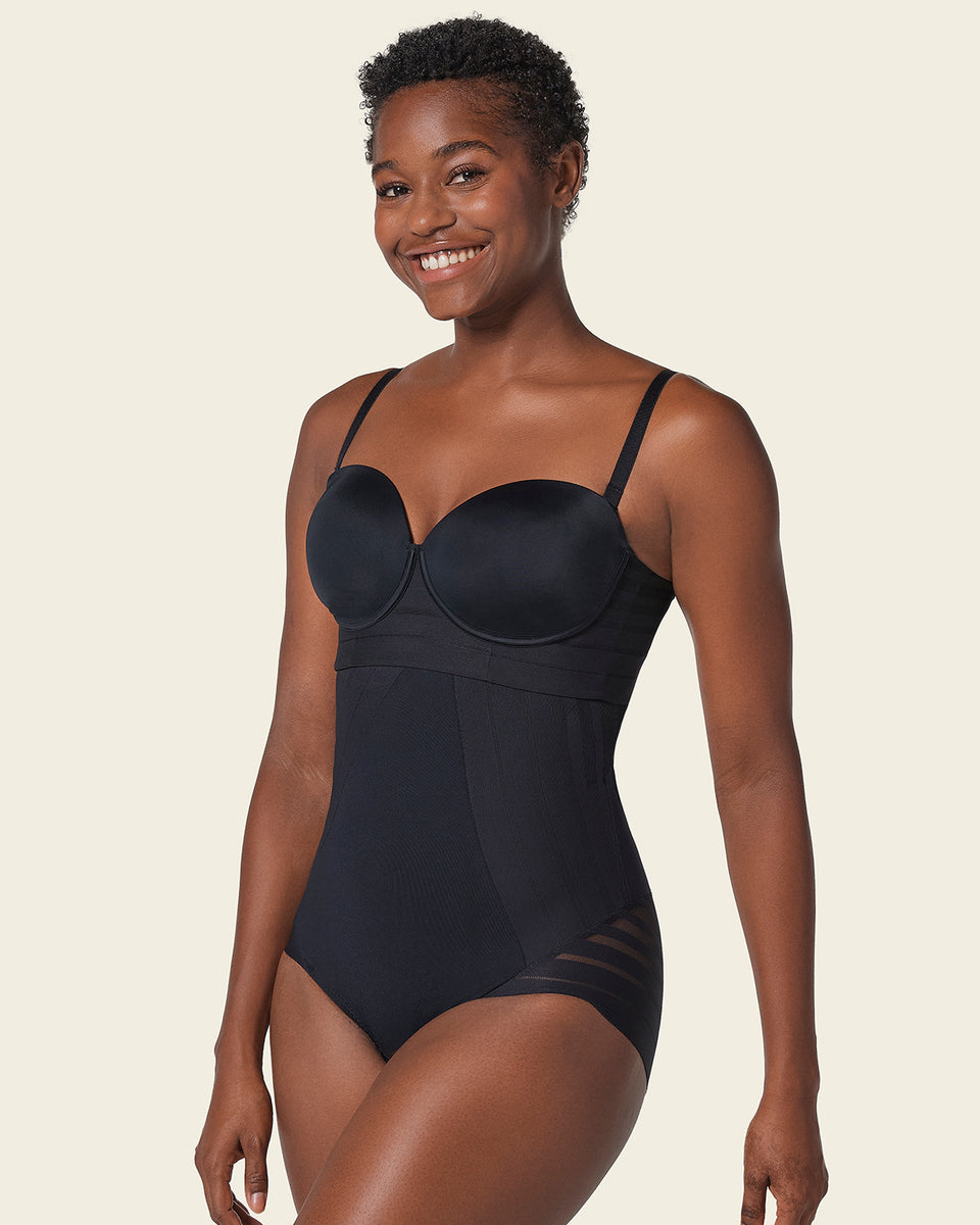 Panty faja busto libre de control de abdomen invisible en piernas