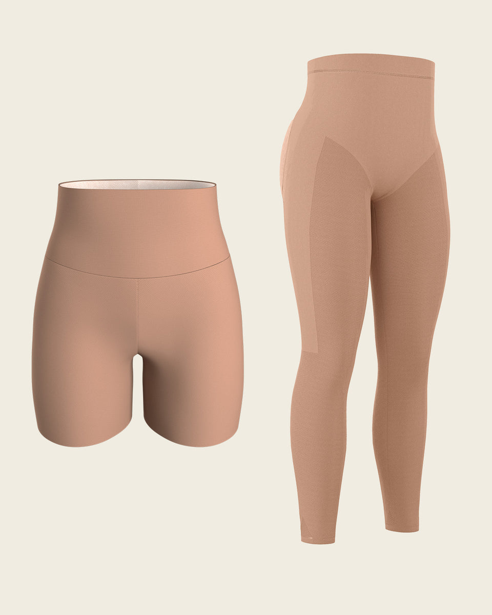 PowerStay Short + SmartShape Capri en Café Medio