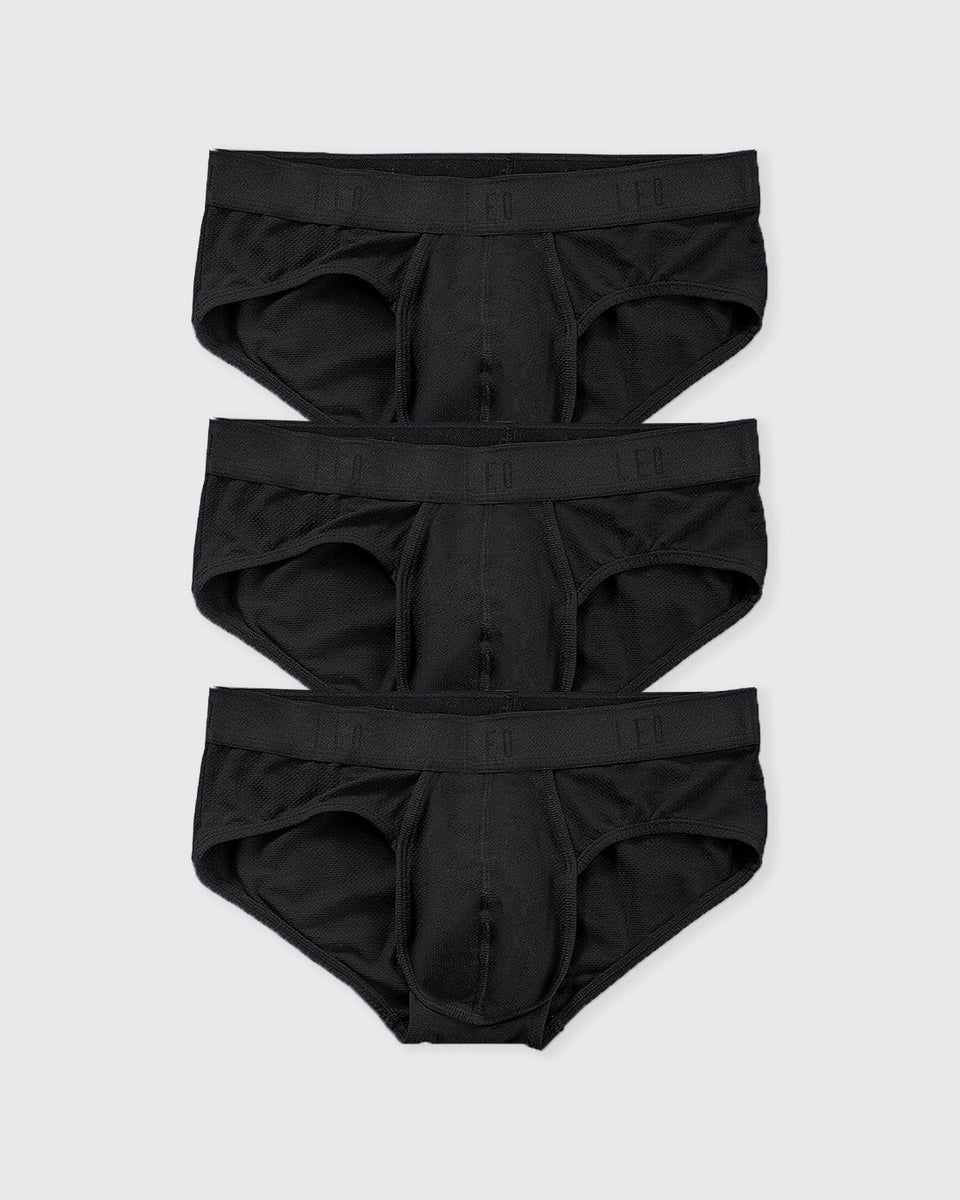 Bóxer brief de alta transpiración en microfibra ideal para uso diario