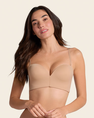 Brasier strapless Antigravedad Nueva Edición - Máximo soporte - No se cae#color_801-cafe-medio