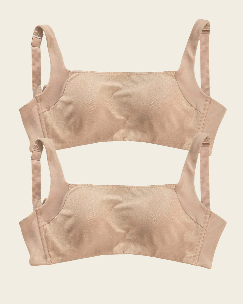 Brasier tipo top con buen cubrimiento de sisa y espalda