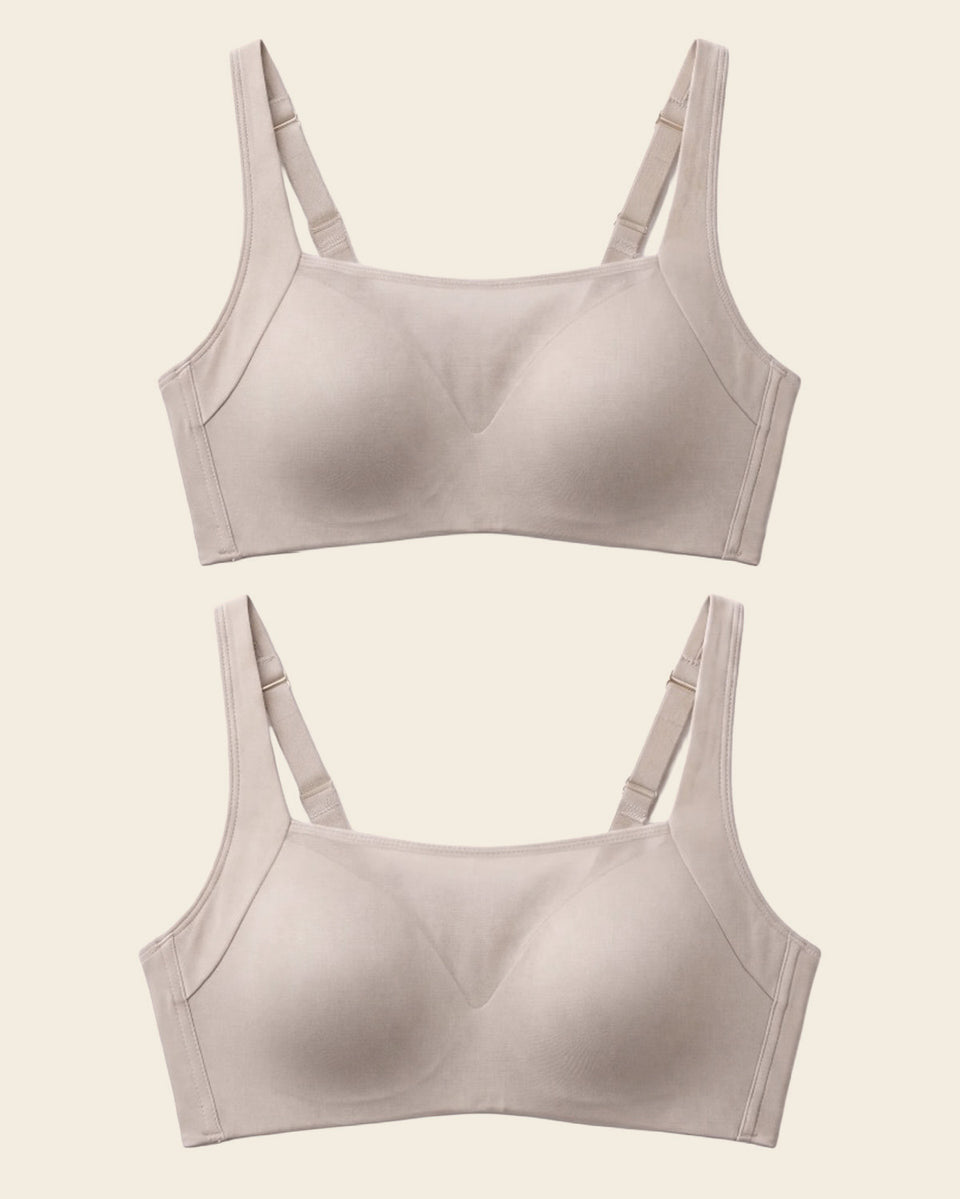 Brasier tipo top con buen cubrimiento de sisa y espalda