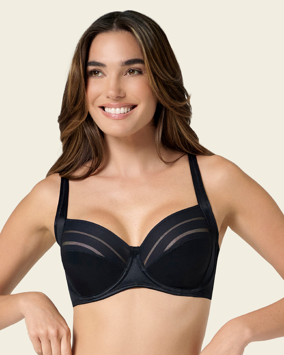 Brasier de buen cubrimiento ideal para busto pesado natural support