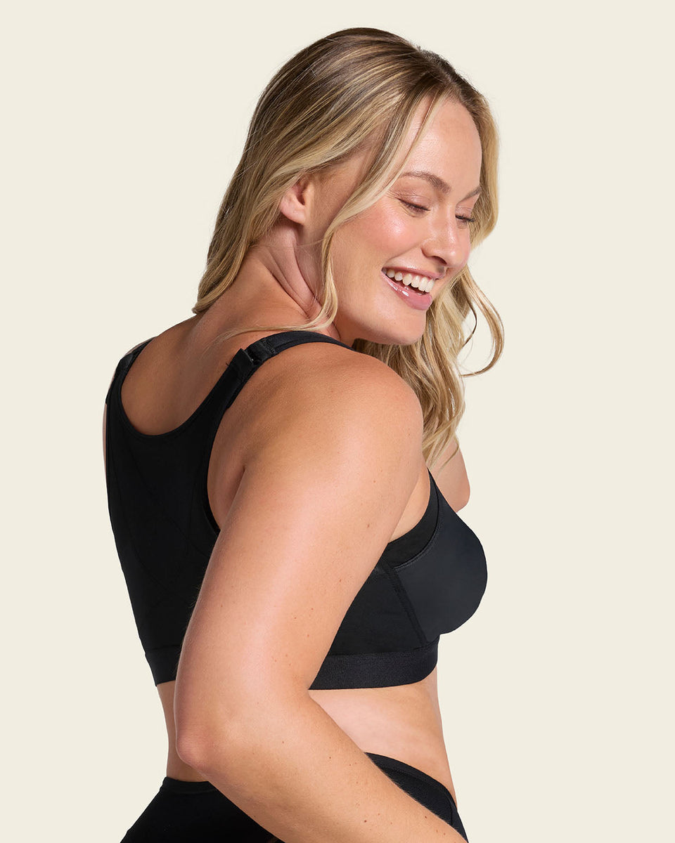 Brasier facilitador de postura con control de volumen del busto Multi/Functional