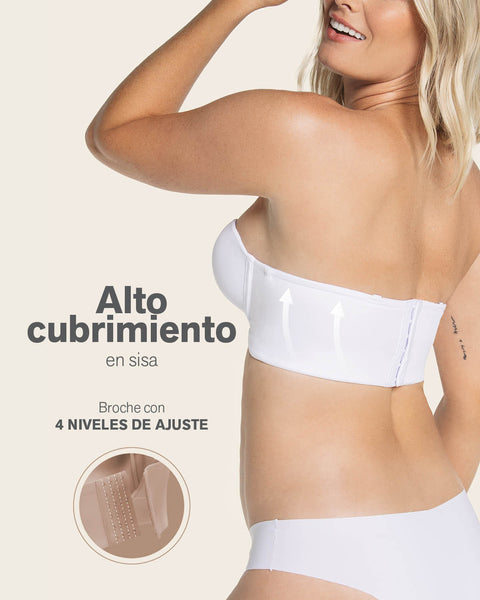 Brasier strapless 360° de perfección#color_000-blanco