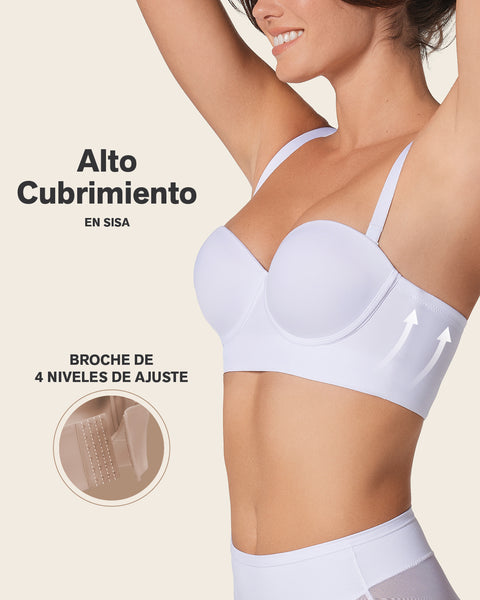 Strapless bustier 360° de perfección#color_000-blanco
