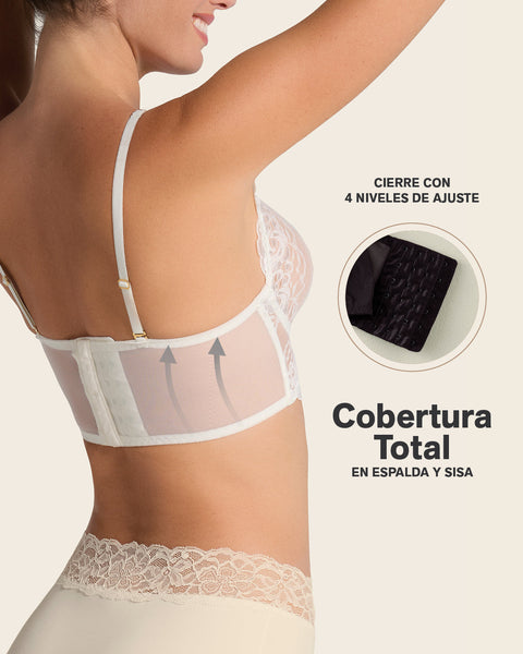 Brasier tipo bralette en encaje y transparencias#color_253-perla