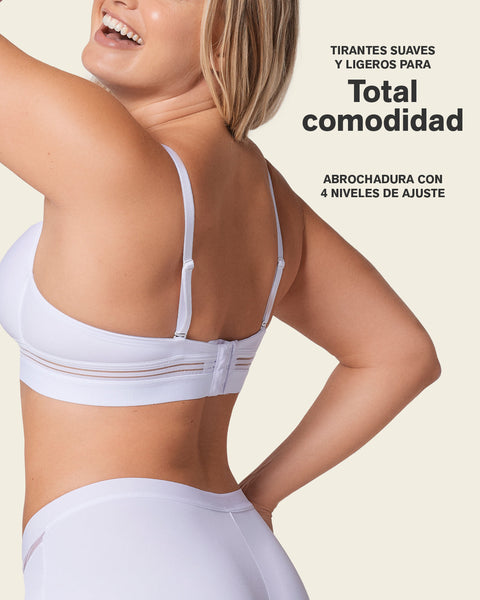 Brasier ultracómodo sin varillas ni estructuras internas#color_000-blanco