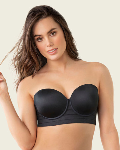 Brasier tipo bustier support strapless#color_700-negro