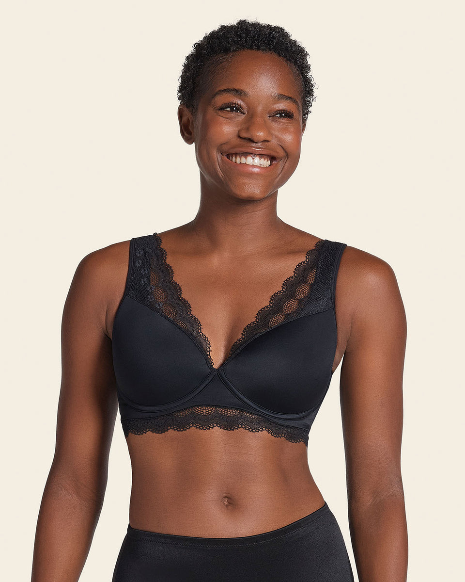 Deep coverage bra: brasier de gran cubrimiento