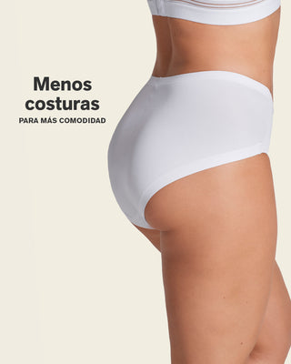 Panty de compresión fuerte con termofusionado#color_000-blanco