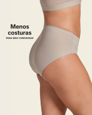 Panty de compresión fuerte con termofusionado#color_802-cafe-claro