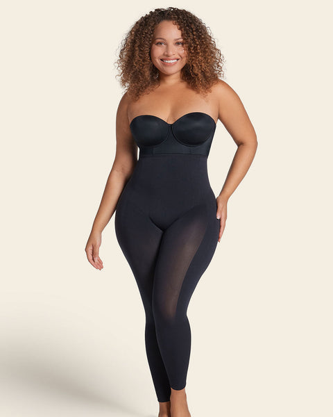 Body faja invisible de tiro alto levanta glúteos#color_700-negro