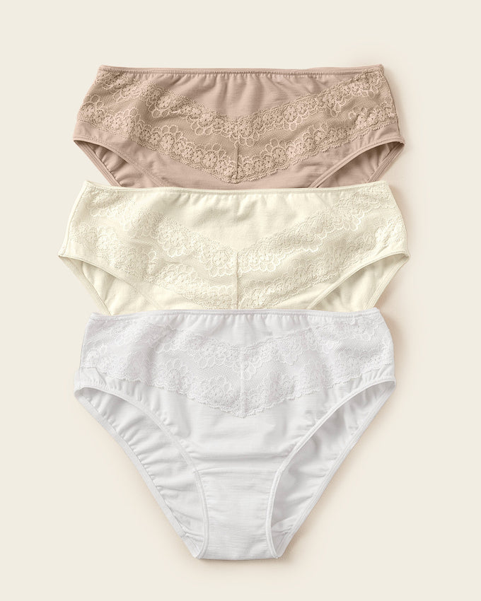 Paquete x 3 panties tipo bikini clásicos y confortables#color_s06-blanco-cafe-claro-marfil