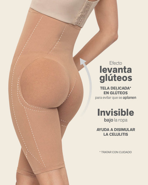 Body faja media pierna invisible levanta glúteos#color_087-beige