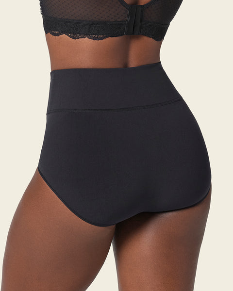 Panty faja de control moderado tiro alto en skinFuse#color_700-negro