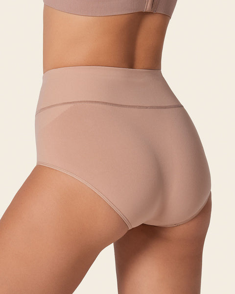 Panty faja de control moderado tiro alto en skinFuse#color_852-beige