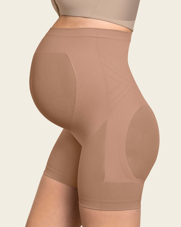Panty short materno de máximo soporte#color_852-beige