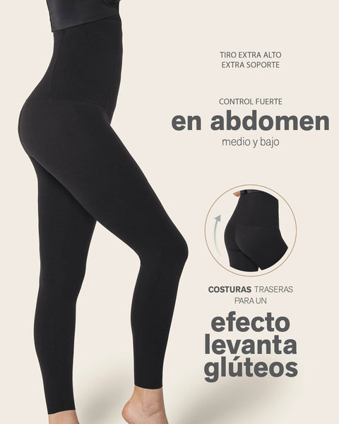 Legging de tiro alto de control en abdomen y piernas#all_variants