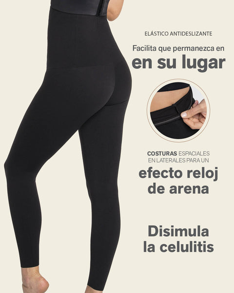 Legging de tiro alto de control en abdomen y piernas#all_variants