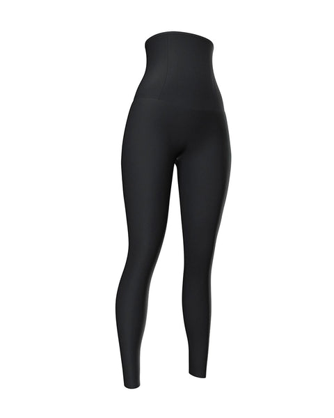 Legging de tiro alto de control en abdomen y piernas#color_700-negro