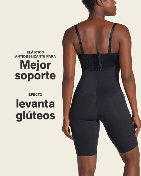 Panty faja de tiro alto con control abdomen y cintura#color_700-negro