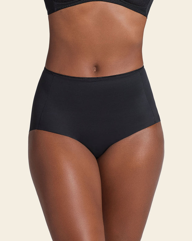 Panty clásico invisible con tela inteligente sin costuras#color_700-negro