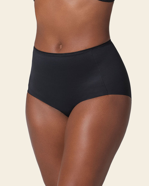Panty clásico invisible con tela inteligente sin costuras#color_700-negro