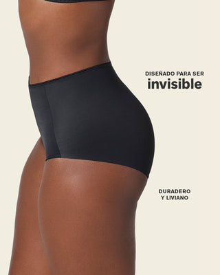 Panty clásico invisible con tela inteligente sin costuras#color_700-negro