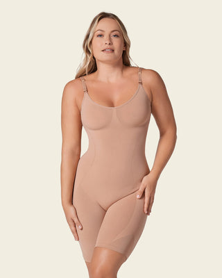 Faja body invisible de control efecto levanta glúteos#color_087-cafe-medio