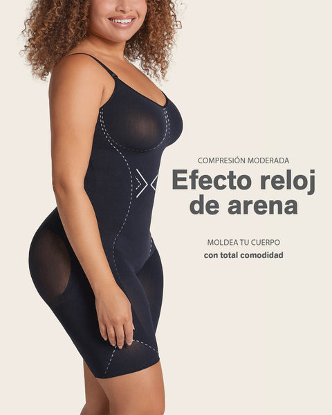 Faja body invisible de control efecto levanta glúteos#color_700-negro