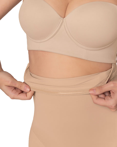 Panty faja de control efecto levanta glúteos#color_802-cafe-claro