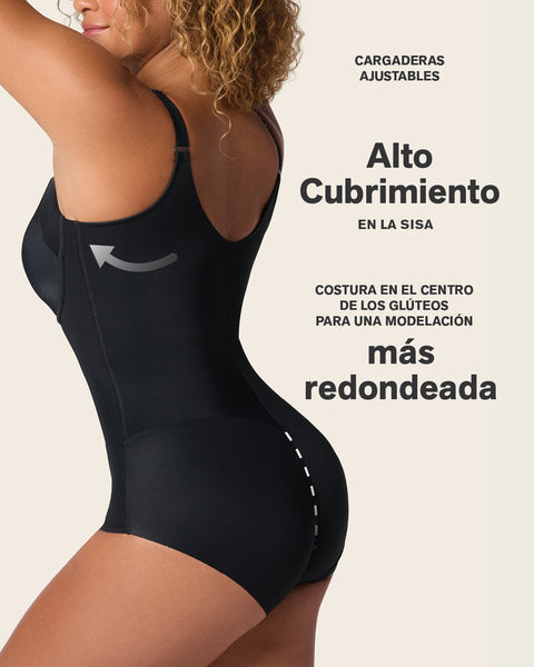 Body de control de abdomen con bra incorporado#color_700-negro