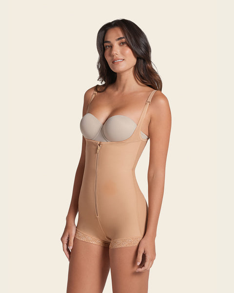 Faja estilo body de control fuerte levanta glúteos#color_880-beige