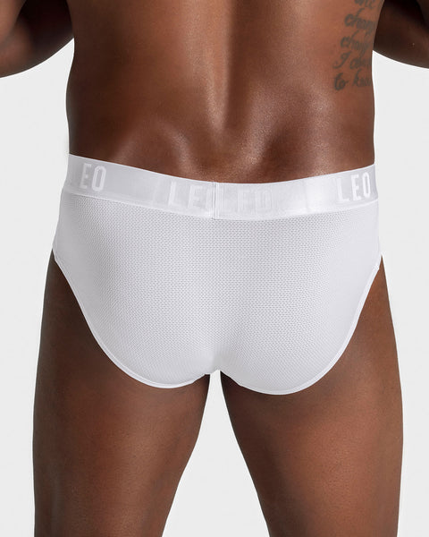 Bóxer brief de alta transpiración en microfibra ideal para uso diario#color_000-blanco