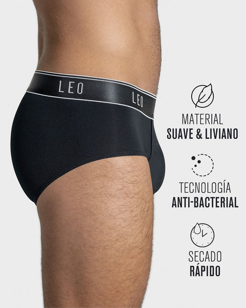 Bóxer brief tipo calzoncillo en microfibra con diseño frontal ergonómico#all_variants