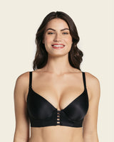 Memory bustier brasier triangular de realce alto y buen cubrimiento#color_700-negro