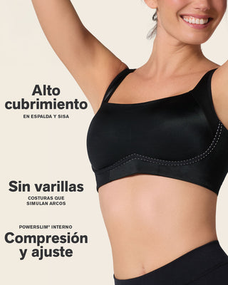 Brasier sin varilla ultracómodo de alto soporte y cubrimiento everyday bra#color_700-negro