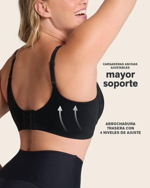 Brasier sin varilla ultracómodo de alto soporte y cubrimiento everyday bra#color_700-negro