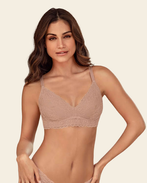 Bralette con costuras internas que simulan varillas#color_811-durazno