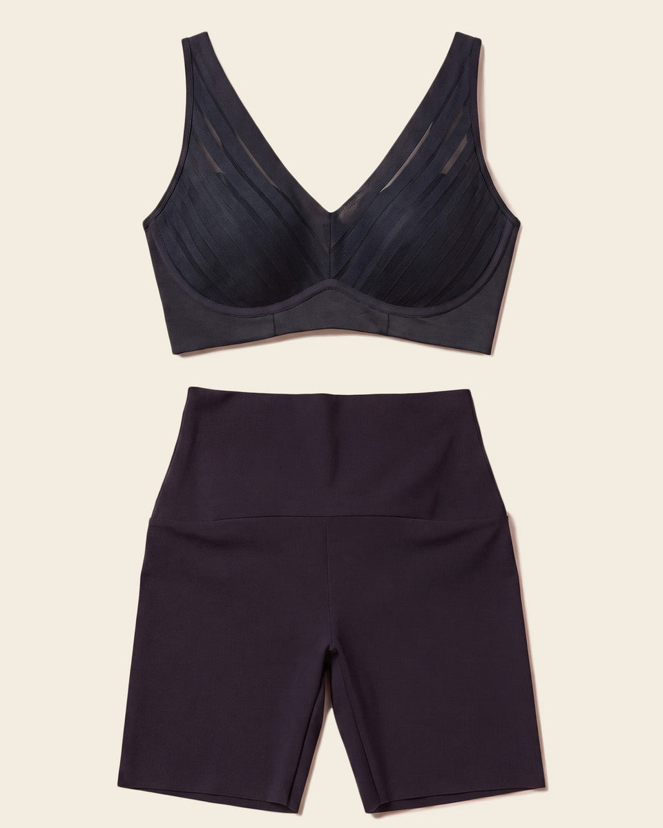Daily Bra & PowerStay Short en Negro