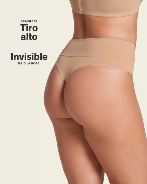 Brasilera de control moderado tiro alto en SkinFuse#color_802-cafe-claro