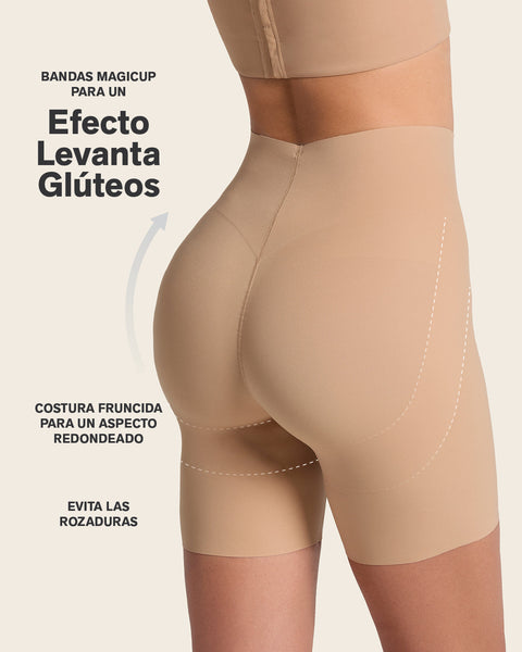 Short de control ultraplano efecto invisible#color_801-cafe-medio