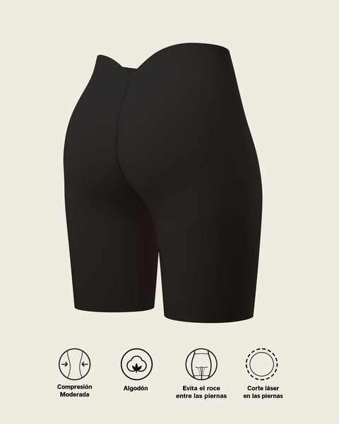 Short de control efecto invisible espalda en U#color_700-negro