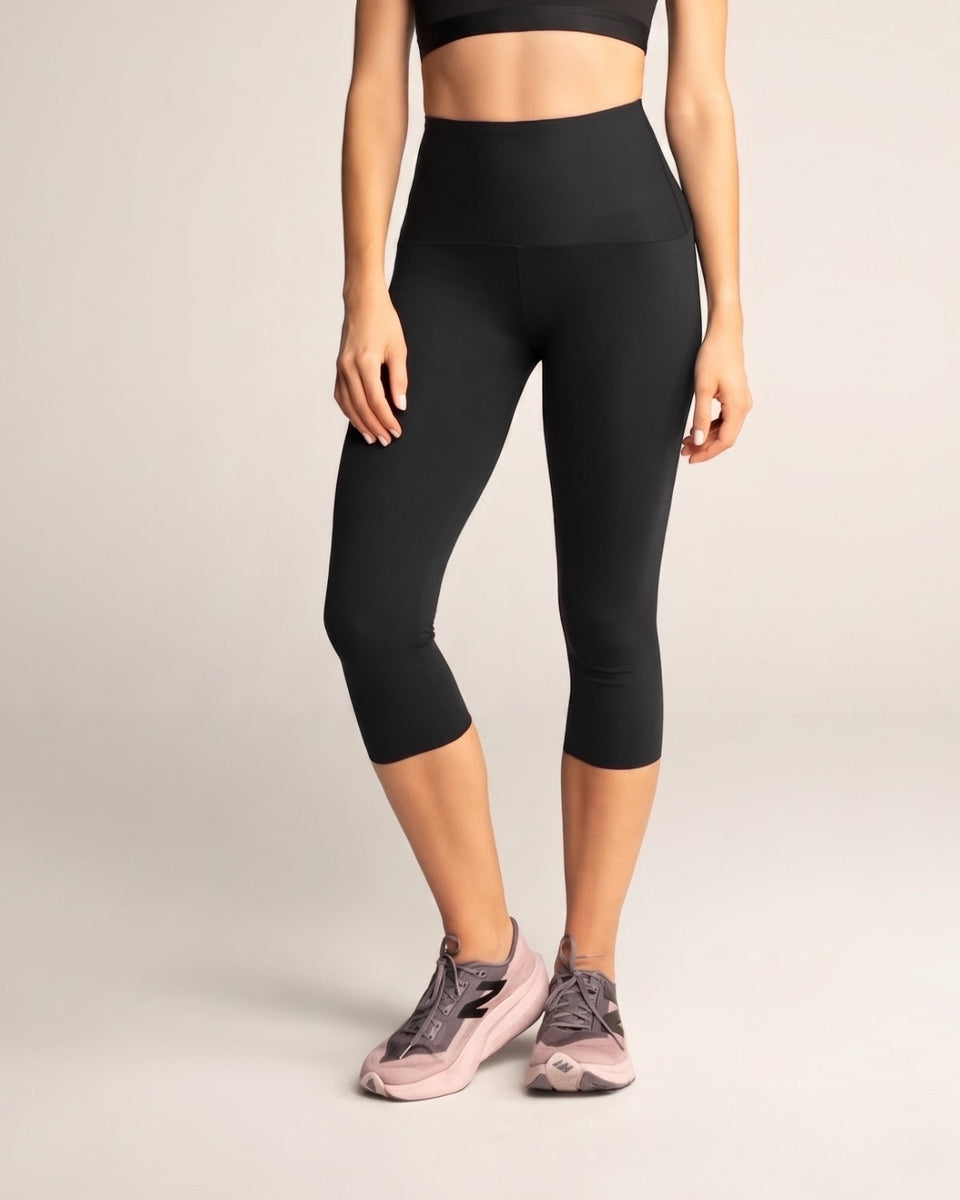 Capri deportivo tiro alto con control de abdomen