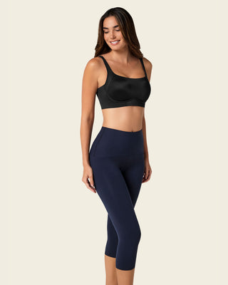 Capri deportivo tiro alto con control de abdomen#color_b55-azul-oscuro