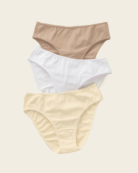 Paquete x 3 panties tipo bikini con buen cubrimiento#color_s08-blanco-cafe-claro-marfil